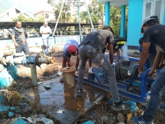 Penggantian Pompa Sumur Broncaptering (13/10/2023)
